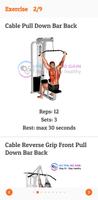 Gym Workout Trainer - Get Fit capture d'écran 2