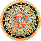 Papel Mandala Thangka icono