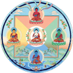 Cinq bouddhas Dhyani