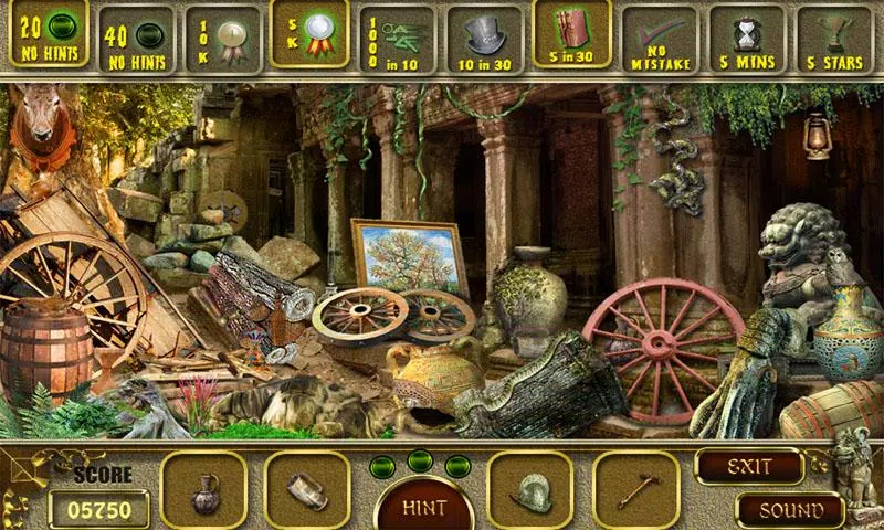 Hidden Objects: Brain Teaser - Jogos grátis, jogos online gratuitos 