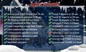 # 140 Hidden Object Games - Night before Christmas ảnh chụp màn hình 3
