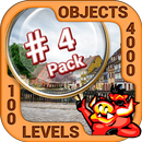 Pack 4 - 10 in 1 Hidden Object APK