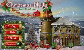# 7 Hidden Objects Game Free New - Christmas Holly ảnh chụp màn hình 1