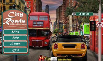 # 252 New Free Hidden Object Games Fun City Roads ảnh chụp màn hình 1