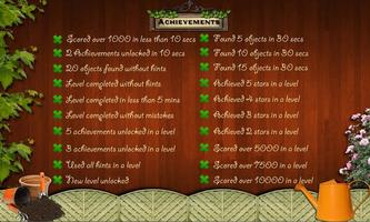 # 41 Hidden Objects Games Free New Garden Treasure captura de pantalla 3