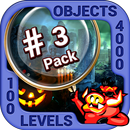 Pack 3 - 10 in 1 Hidden Object APK