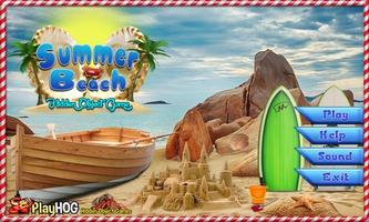 # 287 New Free Hidden Object Games - Summer Beach capture d'écran 1