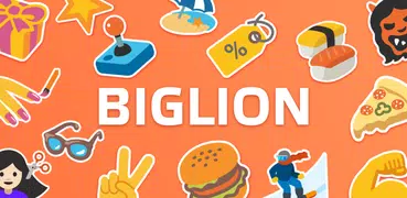 Biglion: акции, купоны, кэшбэк