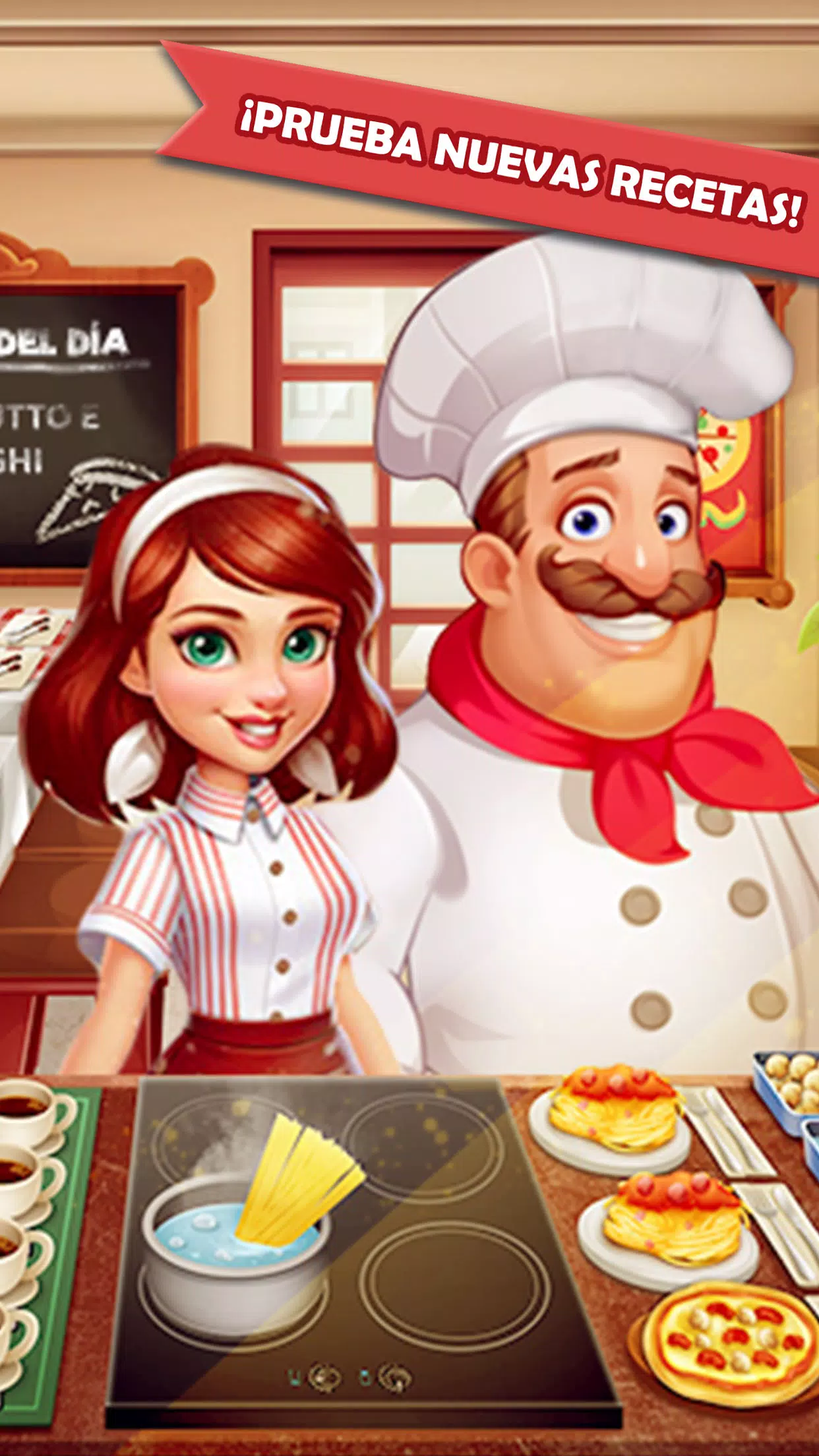 musical Cuaderno Enojado Descarga de APK de Cooking Madness: juego de chef para Android