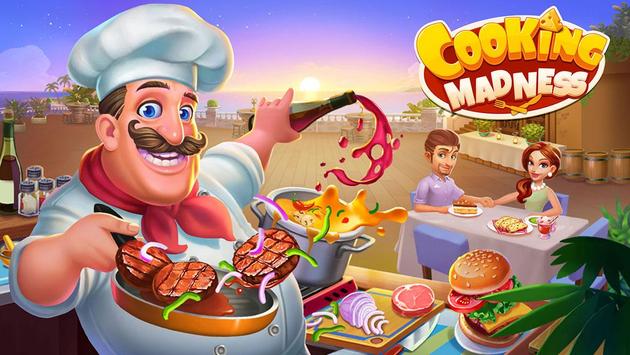 Cooking Madness - A Chef's Restaurant Games poster