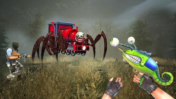 Choo Scary Spider Train Horror capture d'écran 2