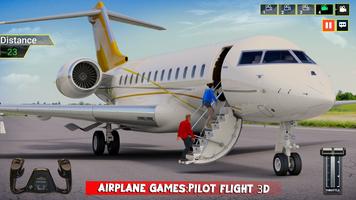 Jeux d'avion : Vol pilote 3D capture d'écran 3