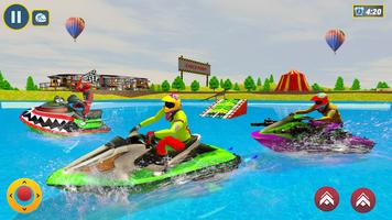 Water Jet Ski Boat Racing Game تصوير الشاشة 2