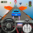 Police Cop Car Stunt Ramp game-icoon