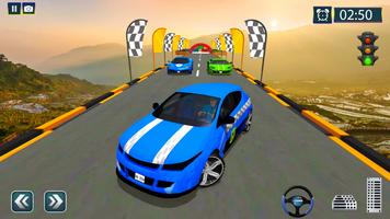 Police Cop Car Stunt Ramp game 截图 1