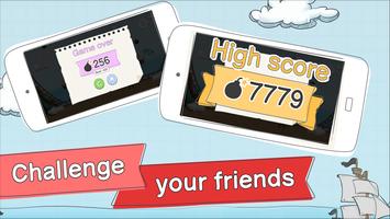 Pirate survival: Bomb edition. Stickman like game ảnh chụp màn hình 2
