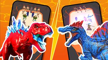 Merge Dinosaur - Fuse & Fight screenshot 1