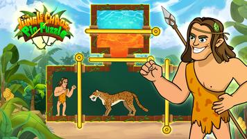 The Jungle Chaos: Pin Puzzle poster