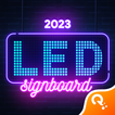 ”Lightboard:Scrolling Neon Text