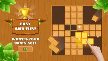 Woody Block Puzzle: Wood Game Plakat