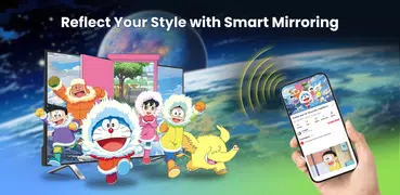 Connect the phone to TV
