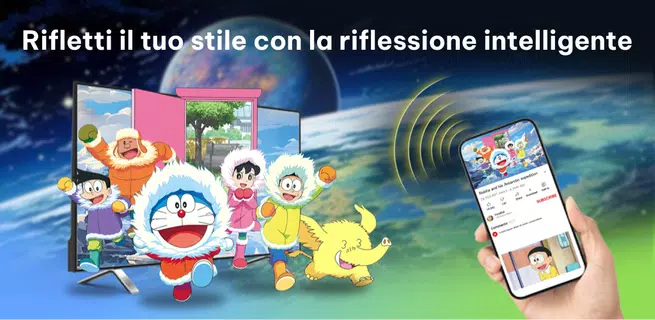 Connetti il telefono alla TV