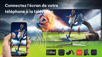 Connecter le téléphone à la TV Affiche