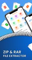 ZipApp: File Compressor, Unrar Cartaz
