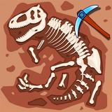 挖掘恐龙化石-孵化恐龙蛋