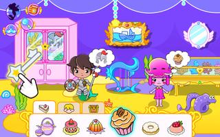 Mermaid Princess Town Design screenshot 2