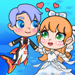 Meerjungfrauen-Hochzeitswelt