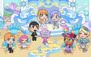 美人魚婚禮城堡世界 海報