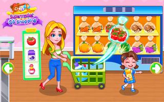 Supermarket Go Shopping постер