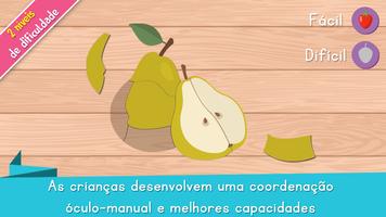 Jogo Puzzle de Alimentos Cartaz