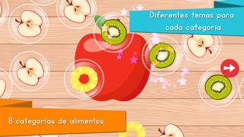 Jogo Puzzle de Alimentos imagem de tela 1