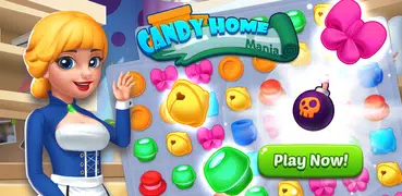 Candy Home Mania - Match 3 Puzzle