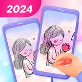 Drawing Together - Couple Draw ikon