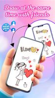 Drawing Together - Couple Draw Screenshot 1