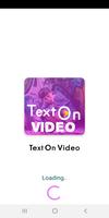 Text On Video پوسٹر