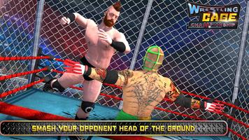 Wrestling Cage Championship : WRESTLING GAMES Poster