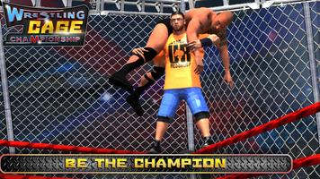 Wrestling Cage Championship : WRESTLING GAMES 스크린샷 2