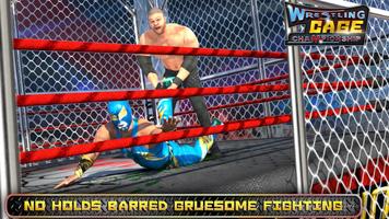 Wrestling Cage Championship : WRESTLING GAMES 스크린샷 3