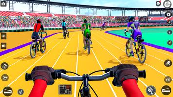 BMX Cycle Race 3d Cycle Games Affiche