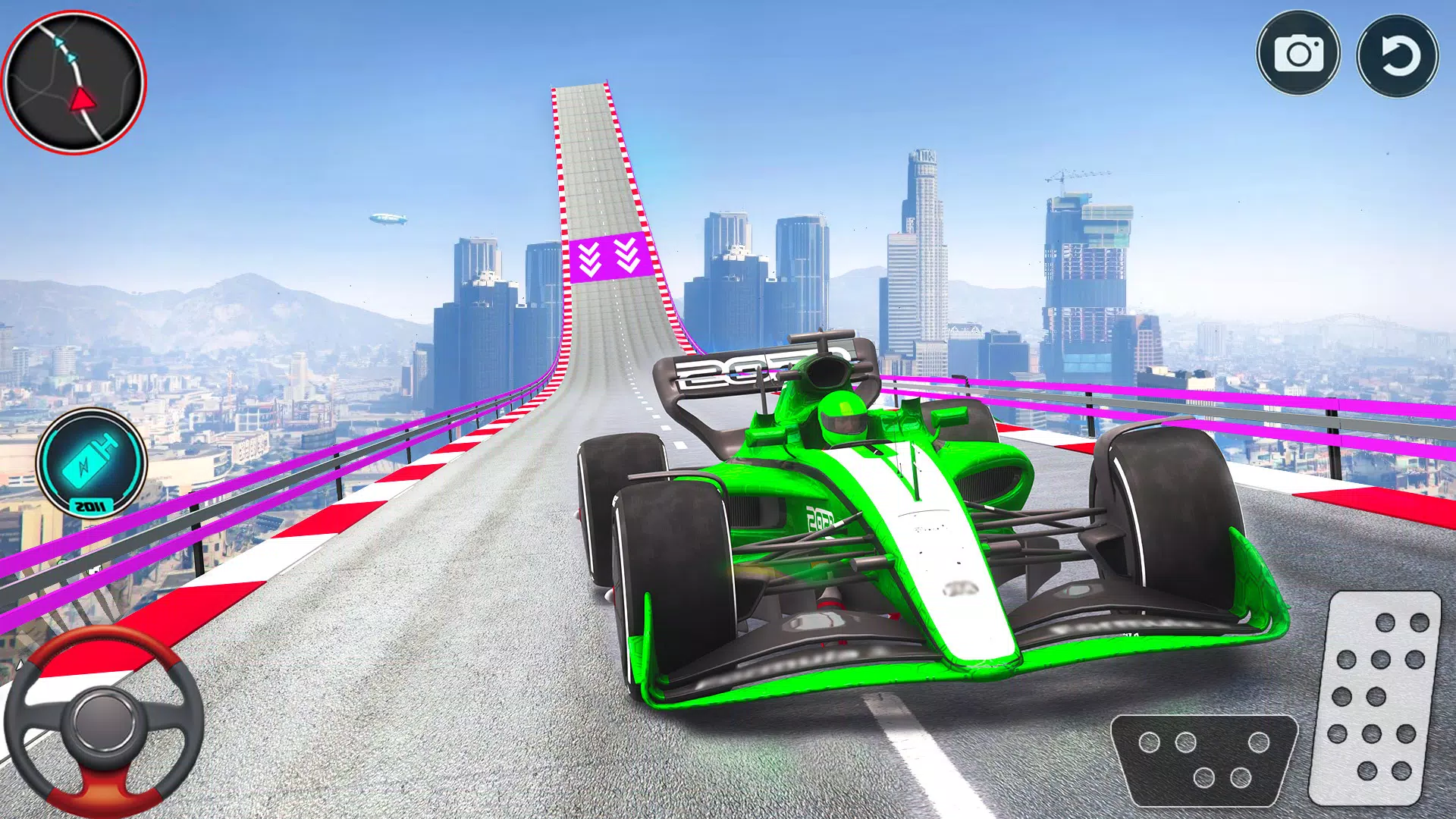 Formula Car Racing Stunts 3D #Android Game Play #Free Games Download  #Racing Games Download 