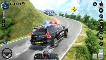 Police Car Games 3D City Race Affiche