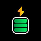 Charging Play Animated Battery ikona