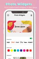 Poster Photo Widgets, Widget Pictures