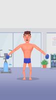 Poster Muscle Man Clicker-Gym Workout