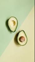 Avocado-Hintergründe Plakat