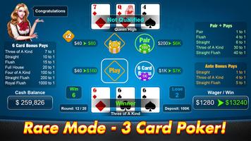 3 Card Poker capture d'écran 3